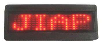 LED迷你英文胸牌_LED迷你英文胸牌价格_LED迷你英文胸牌厂家其他显示器件